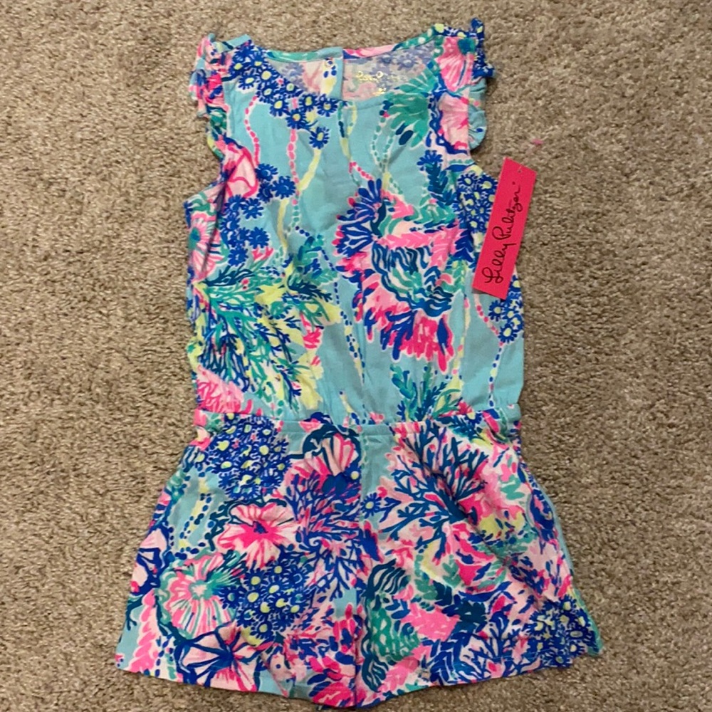 Lilly Pulitzer girls romper
